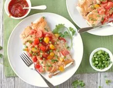 Donnas Creamy Chicken Enchiladas