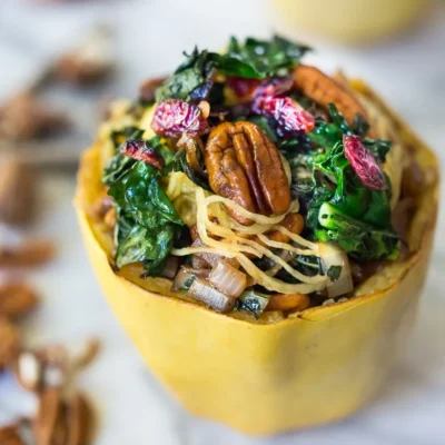 Dried Cranberries And Squash