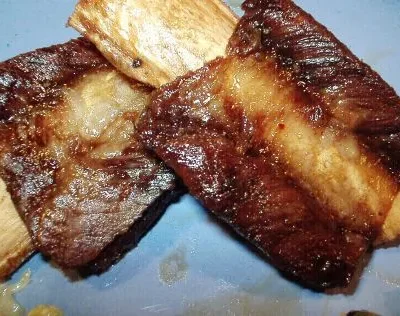 Dry Garlic Spareribs