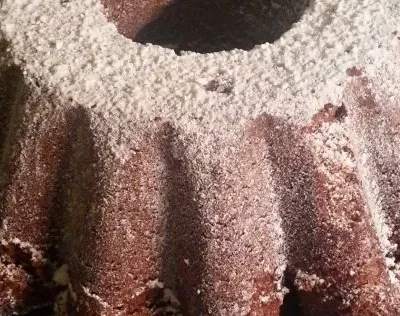 Dusted Chocolate Pound Cake