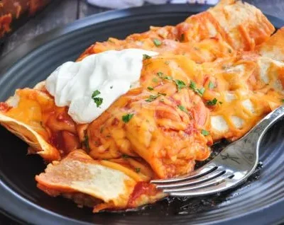 Easiest Beef Enchiladas Ever