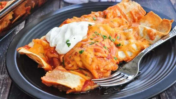 Easiest Beef Enchiladas Ever