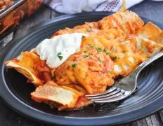 Easiest Beef Enchiladas Ever