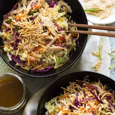 Easiest Ever Chinese Chicken Salad