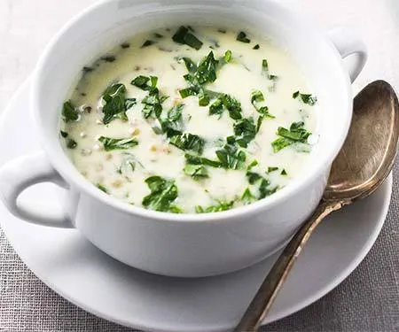 Eastern European Hot Yogurt Soup