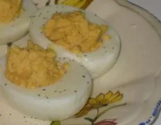 Eastern European Stuffed Eggs