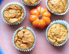 Easy 2 Ingredient Pumpkin Muffins