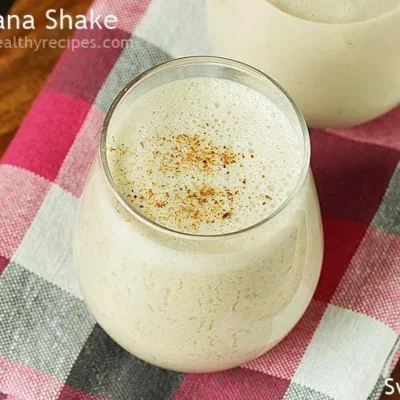 Easy Banana Milkshake