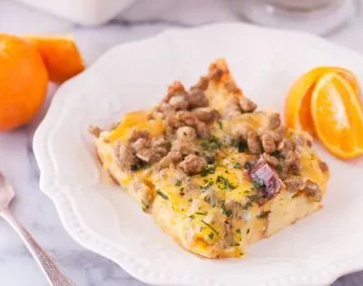 Easy Breakfast Egg Casserole