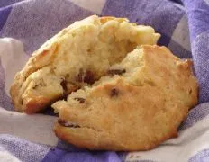 Easy Buttery Drop Raisin Scones