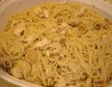 Easy Cheddar Chicken Spaghetti