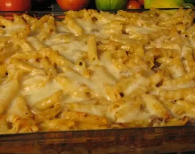 Easy & Cheesy Baked Ziti