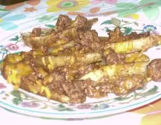 Easy Cheesy Barbecue Beef Fries