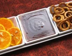 Easy Chocolate Dipping Sauce