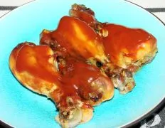 Easy Crock Pot Barbecue Chicken Legs