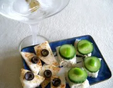 Easy Cucumber Sandwich Appetizer