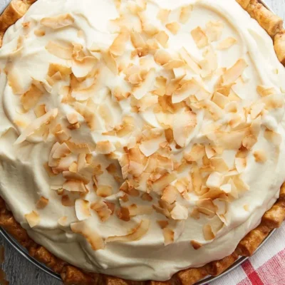 Easy Day Coconut Pie