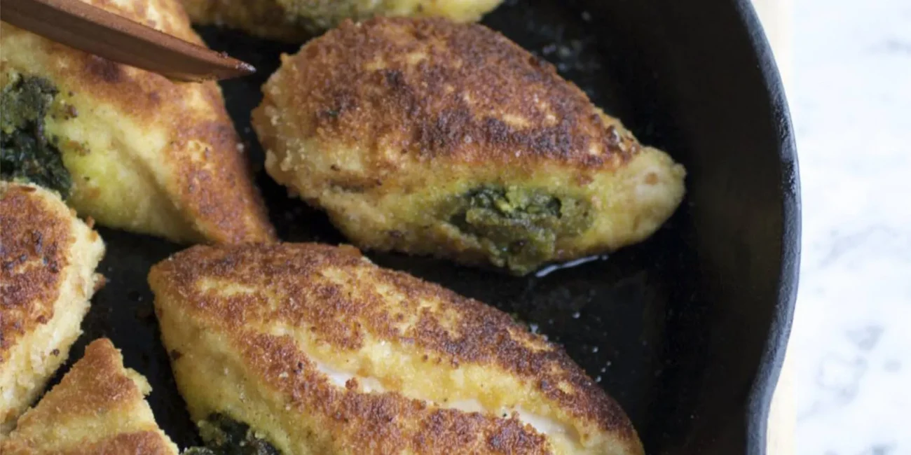 Easy Garlic And Basil Stuffed Chicken Breasts