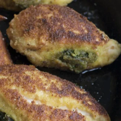 Easy Garlic And Basil Stuffed Chicken Breasts