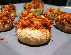Easy Gourmet Stuffed Mini Mushrooms Recipe