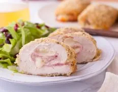 Easy Homemade Chicken Cordon Bleu Stuffed to Perfection