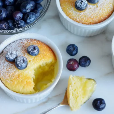 Easy Lemon Self Saucing Pudding