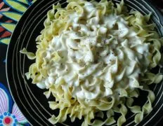 Easy Low Fat Alfredo Sauce