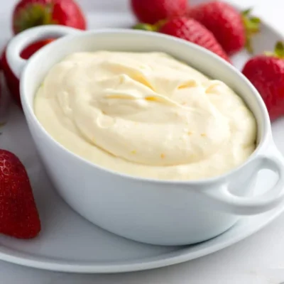 Easy Orange Fruit Dip