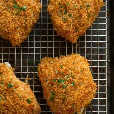 Easy Oven Fried Chicken