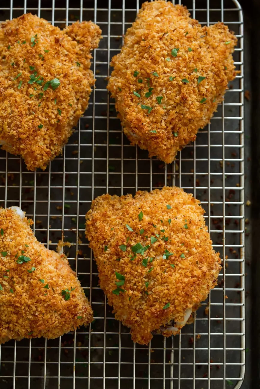 Easy Oven Fried Chicken