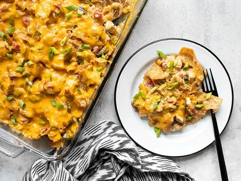 Easy Spicy Chicken Casserole The