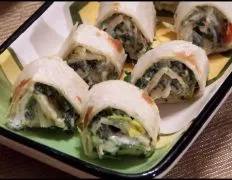 Easy Spinach Dip Pinwheels Recipe - Perfect Party Appetizer