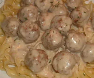 Easy Swedish Meatballs