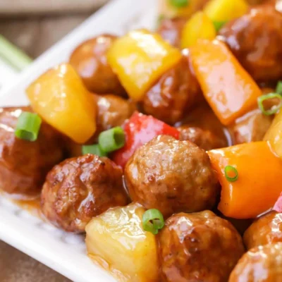 Easy Sweet and Sour Meatballs Recipe: A Quick Family Favorite