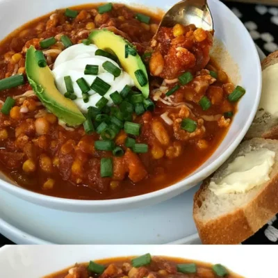 Easy Turkey and Pumpkin White Bean Chili Recipe for Slow Cooker or Instant Pot