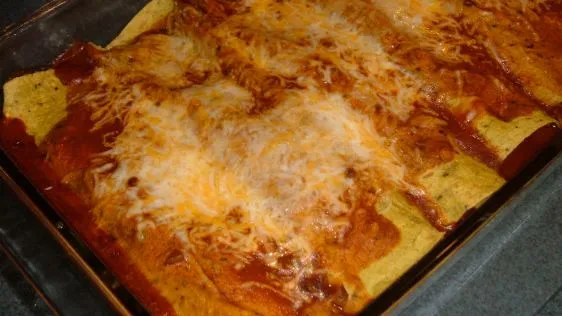 Easy Veggie Enchiladas With Quick Sauce
