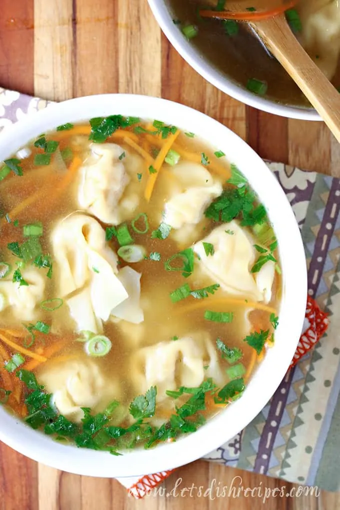 Easy Wonton Soup