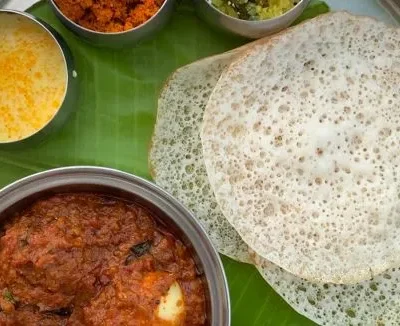 Easy And Delicious Leavened Rice Pancakes With Coconut Milk