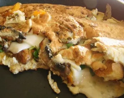 Easy And Healthy Vegetable Omelette Recipe