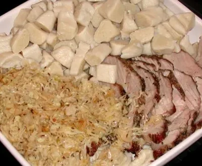 Ed &Amp; Sandis Pork Roast And Dumplings W