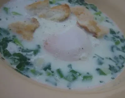 Egg And Coriander Soup Changua