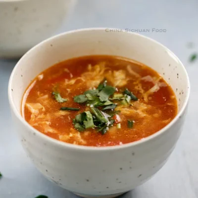 Egg Drop &Amp; Tomato With Green Chilies