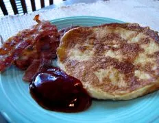 Eggy Crumpets With Bacon