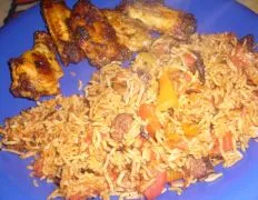 Egyptian Rice With Spicy Tomato Sauce