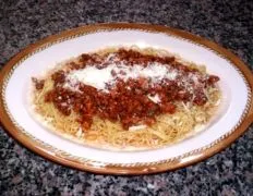 Evs Greek Spaghetti Dinner