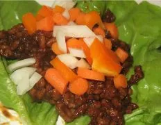 Express Asian Beef Lettuce Wraps