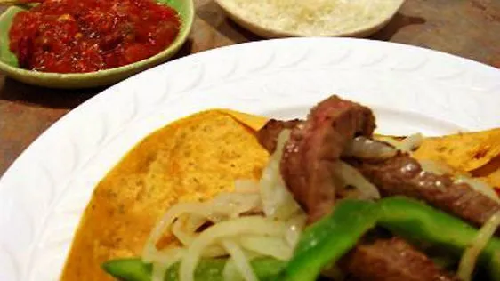 Fajitas De Res Al Tequila -Beef Fajitas With