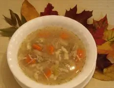 Farmhouse Chicken Soup With Spaetzle