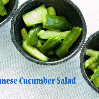 Fast Chinese Cucumber Salad