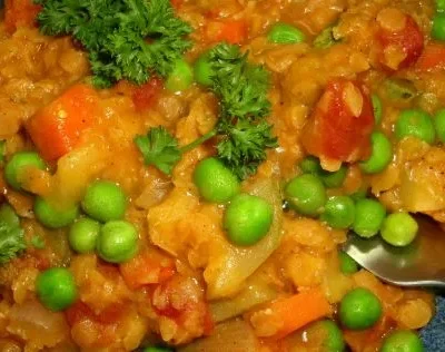 Fiery Lentil and Veggie Medley: A Flavor-Packed Healthy Recipe